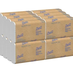 Scott® Multi-Fold 2-Ply Paper Towels, 250 Sheets Per Pack, Case Of 16 Packs