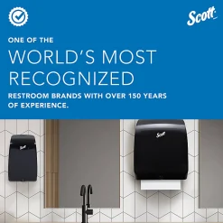 Scott® Professional 2-Ply Standard Roll Toilet Paper with Elevated Design, 100% Recycled, 550 Sheets Per Roll, Pack Of 20 Rolls