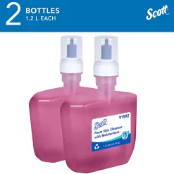 Scott® Pro™ Foam Hand Soap with Moisturizers, Floral Scent, 1.2L (40.58 Oz), Carton Of 2 Bottles
