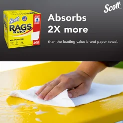 Scott® Rags In A Box, 9