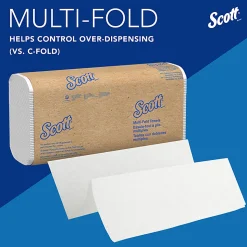 Scott® 100% Recycled Fiber Multifold Paper Towels, 9.2