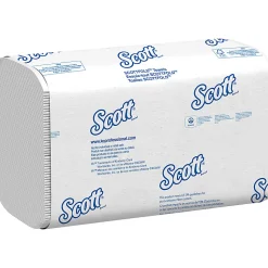 Scott® Scottfold™ Multi-Fold 1-Ply Paper Towels, 175 Sheets Per Pack, Case Of 25 Packs