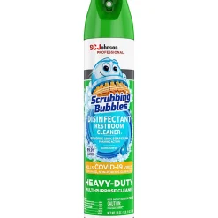 Scrubbing Bubbles Disinfectant Cleaner, 25 Oz, Carton Of 12 Cans