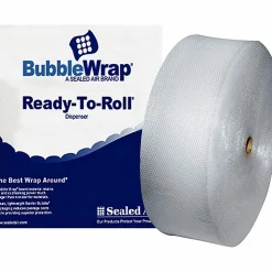 Sealed Air Bubble Wrap Multi-purpose Material - 12" Width x 250 ft Length - 0.2" Bubble Size - 1 Wrap(s) - Lightweight, Perforated - Clear - 1 Roll