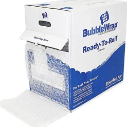Sealed Air Cellular Cushioning Material, 12 1/4"W, Medium Bubble (5/16"), 100 Feet (Bonus Length)