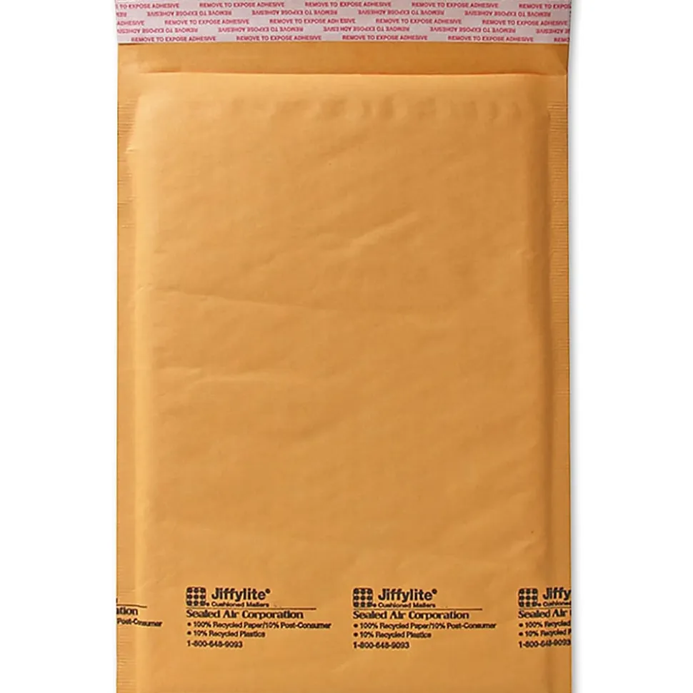 Sealed Air JiffyLite Cellular Cushioned Mailers, 9-1/2" x 14-1/2"