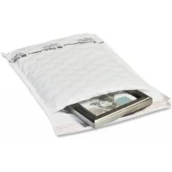 Sealed Air Jiffy® TuffGard® Extreme Bubble Cushioned Mailers, #5, 10 1/2" x 16", White, Box Of 50