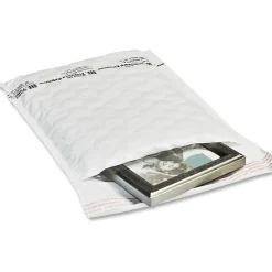 Sealed Air Jiffy® TuffGard® Extreme Bubble Cushioned Mailers, #2, 8 1/2" x 12", White, Box Of 50