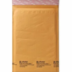 Sealed Air Self-Seal Bubble Mailers, 9 1/2" x 14 1/2", Kraft, Case Of 100