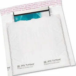 Sealed Air TuffGard CD/DVD Mailers, 7 1/4" x 8", White, Pack Of 25