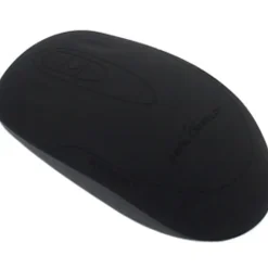 Seal Shield Mouse - Optical - Wireless - Radio Frequency - 2.40 GHz - Black - 1 Pack - USB Type A - 800 dpi - Scroll Wheel