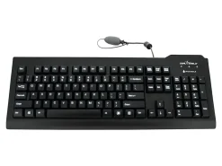 Seal Shield Silver Seal Glow Waterproof - Keyboard - backlit - USB - US - waterproof - black