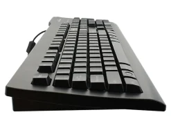 Seal Shield Silver Seal Glow Waterproof - Keyboard - backlit - USB - US - waterproof - black