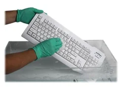 Seal Shield Silver Seal Medical-Grade Wired Keyboard, White