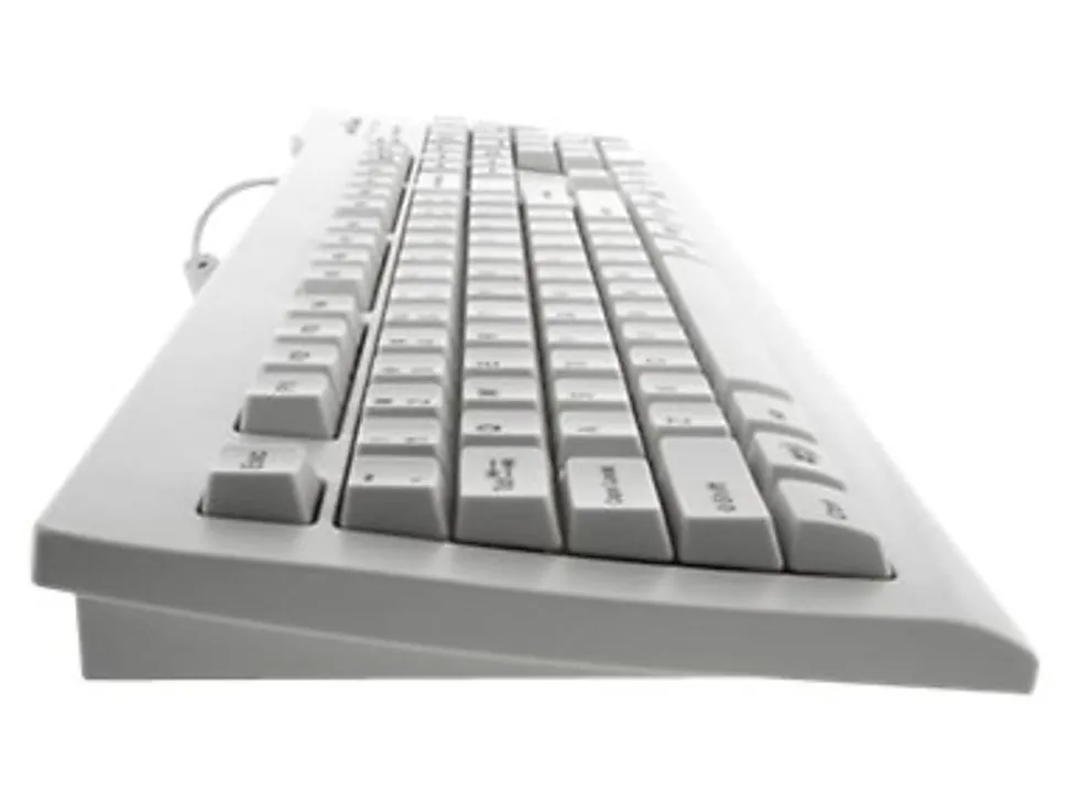 Seal Shield Silver Seal Medical-Grade Wired Keyboard, White