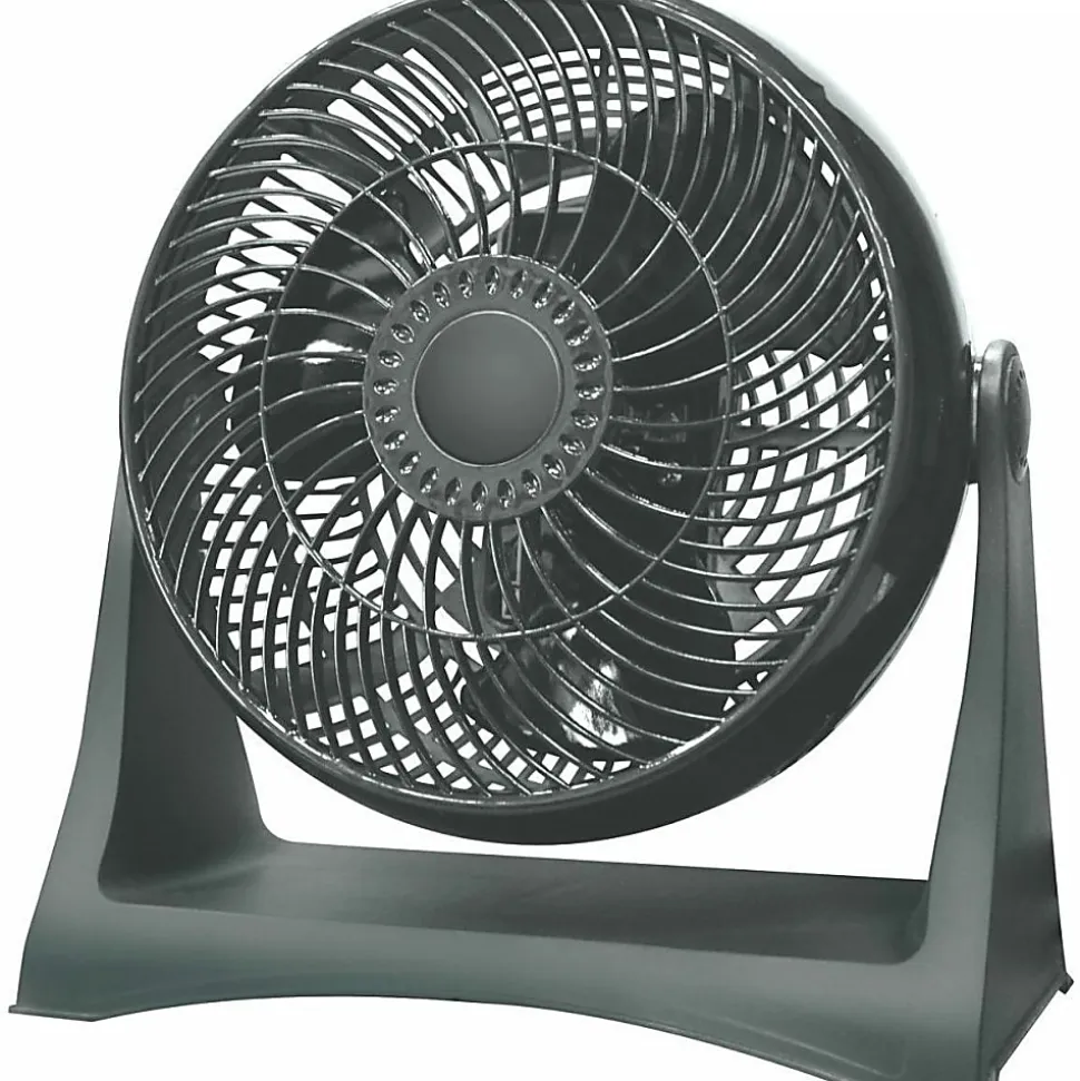 Seasons Comfort 3-Speed High-Velocity Portable Turbo Fan, 10-1/2”H x 11-1/4”W, Black