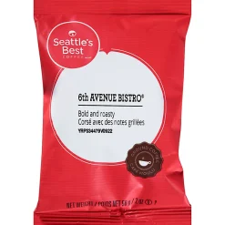 Seattle's Best Coffee® Single-Serve Coffee Packets, Level 4, Henry's Blend, Carton Of 18