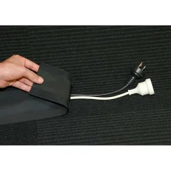 SecureCord Cable Management for Carpets, Black, Nylon, ASC25B