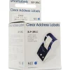 Seiko Address Labels, SKPSLP2RLC, Rectangle, 3 1/2"W x 1 1/9"L, Clear, Roll Of 130 Labels