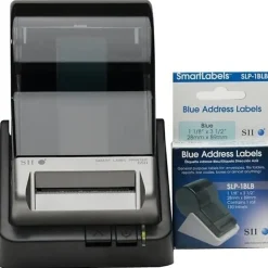 Seiko Instruments SKPSLP650 Monochrome (Black And White) Label Printer, Black
