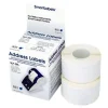 Seiko SmartLabel Address Labels, SKPSLP2RL, Rectangle, 1-1/8" x 3-1/2", White, 130 Labels Per Roll, Box Of 2 Rolls