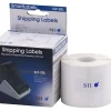Seiko SmartLabel SLP-SRL Shipping Direct Thermal Labels, SKPSLPSRL, Rectangle, 2 1/8"W x 4"L, White, Roll Of 220 Labels