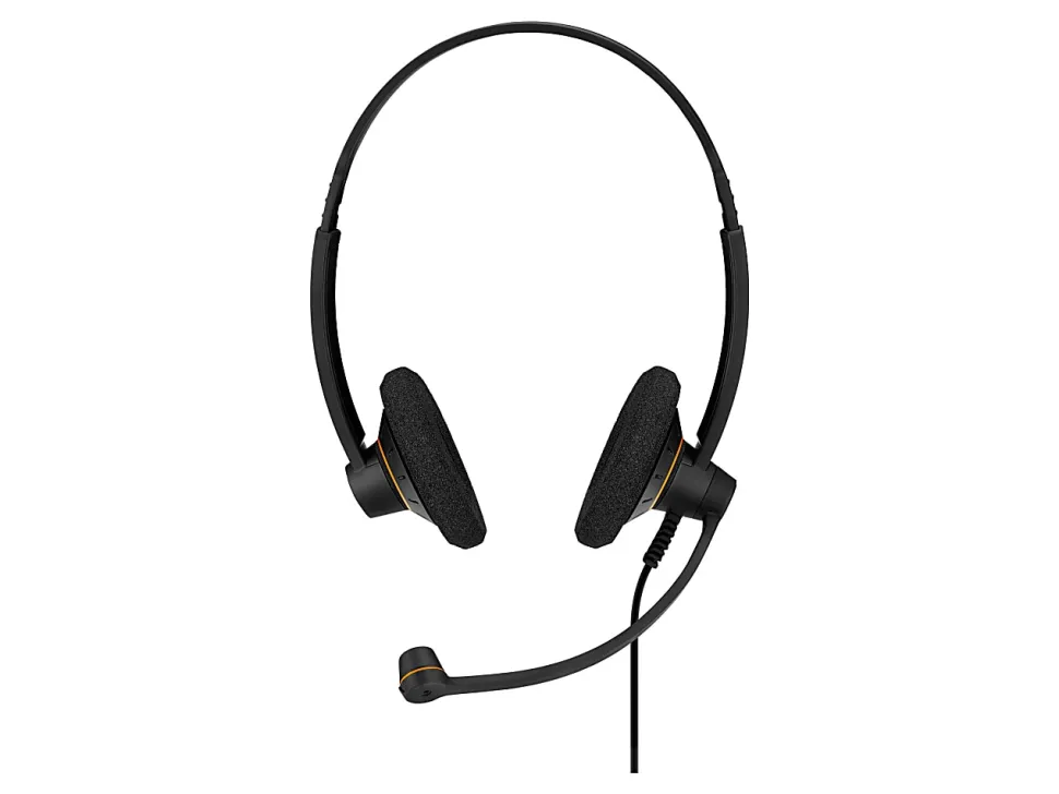 Sennheiser EPOS IMPACT SC 60 USB ML Headset on ear wired USB black with orange color highlights