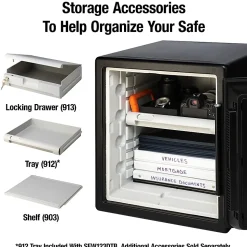 SentrySafe Fire Safe® Combination Safe, 1.23 Cu Ft