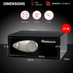 Sentry®Safe X075 Security Safe