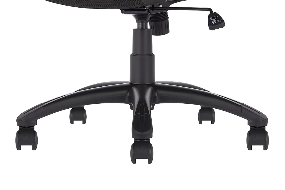 Serta® Comfort Big & Tall Ergonomic Bonded Leather High-Back Executive Office Chair, Black