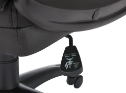 Serta® Comfort Big & Tall Ergonomic Bonded Leather High-Back Executive Office Chair, Black