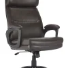 Serta® Comfort Big & Tall Ergonomic Bonded Leather High-Back Executive Office Chair, Brown