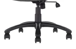 Serta® Comfort Ergonomic Bonded Leather Mid-Back Big & Tall Executive Office Chair, Gray