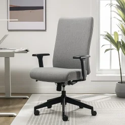 Serta® Commercial Eco-2000 High-Back Ergonomic Fabric Chair, Gray
