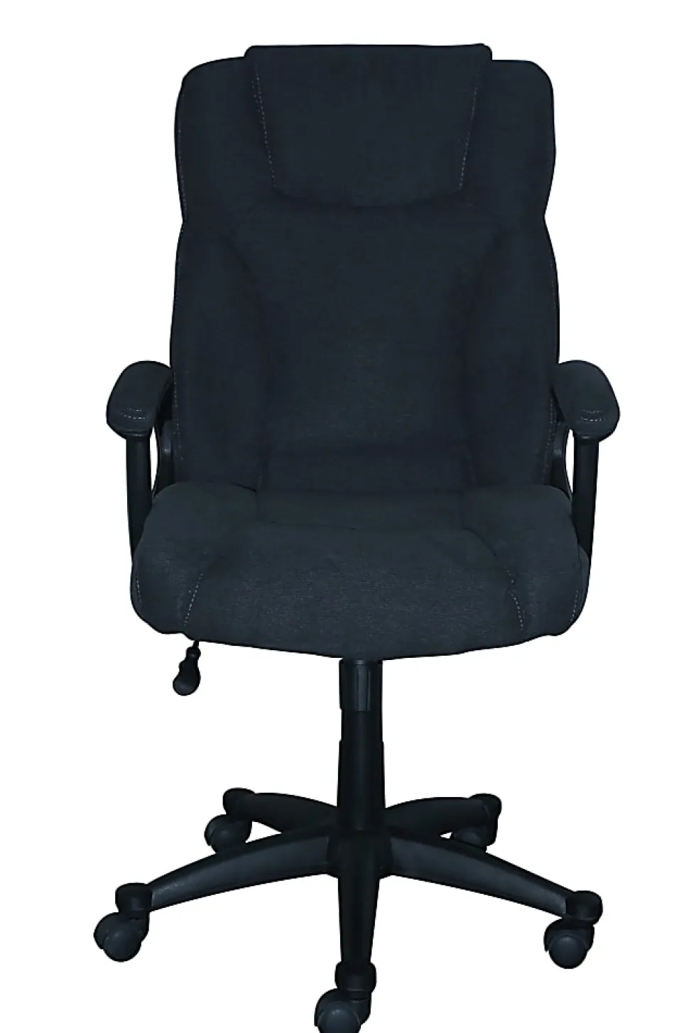 Serta® Connor High-Back Office Chair, Microfiber, Black