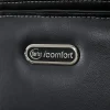 Serta® iComfort i6000 Big & Tall Ergonomic Bonded Leather High-Back Executive Office Chair, Black/Silver