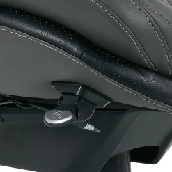 Serta® iComfort i6000 Ergonomic Bonded Leather High-Back Manager Office Chair, Gray/Silver