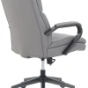 Serta® SitTrue™ Belterra Faux Leather Mid-Back Manager Chair, Gray