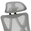 Serta® SitTrue™ Ridgefield Ergonomic Mesh/Vegan Leather High-Back Task Office Chair, Gray/Black
