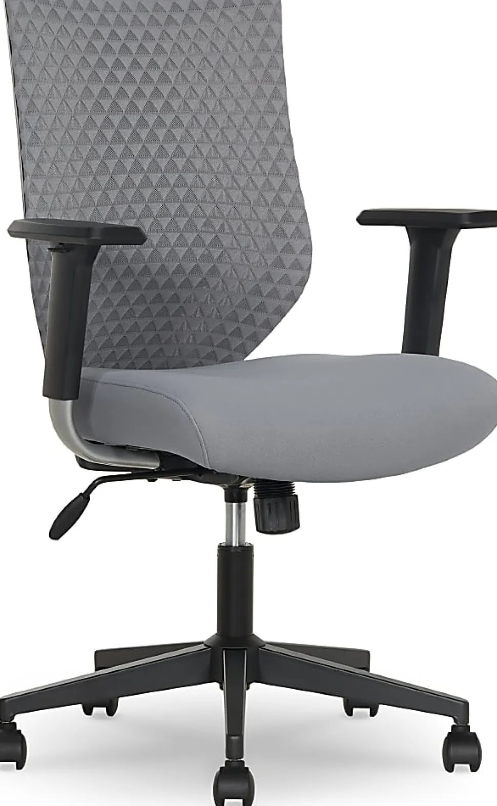 Serta® SitTrue™ Riverdale Ergonomic Mesh High-Back Task Chair, Gray