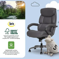Serta® SmartLayers™ Bellmore Big & Tall, 52909-DGRY