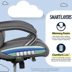 Serta® SmartLayers™ Bellmore Big & Tall, 52909-DGRY