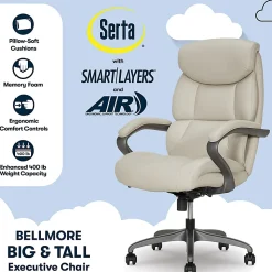 Serta® SmartLayers™ Bellmore Big & Tall, 52909-BGE