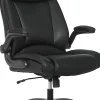 Serta® Torrington Ergonomic High-Back Faux Leather Big & Tall Executive Office Chair, Black, 52399BLK