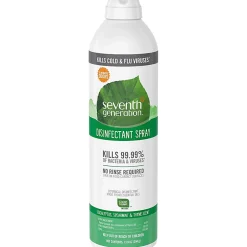 Seventh Generation Disinfectant Spray - For Day Care - 13.9 fl oz (0.4 quart) - Eucalyptus Spearmint & Thyme Scent - 22981CT