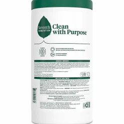 Seventh Generation Multipurpose Wipes - Lemon Zest Scent - 70/Pack
