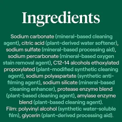 Seventh Generation Natural Dishwasher Detergent 45-Pack - For Dish - Free & Clear Scent - 20 / Pack