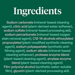 Seventh Generation Natural Dishwasher Detergent 45-Pack - For Dish - Free & Clear Scent - 20 / Pack