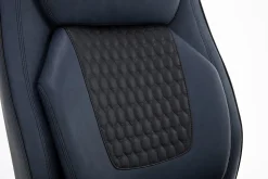 Shaquille O'Neal™ Nereus Ergonomic Bonded Leather High-Back Executive Office Chair, Navy