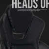 Shaquille O'Neal™ Sciron Big & Tall Ergonomic High-Back Vegan Leather Executive Gaming Office Chair, Black, BIFMA Compliant